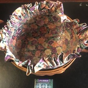 Longaberger 1997 Petunia Basket
